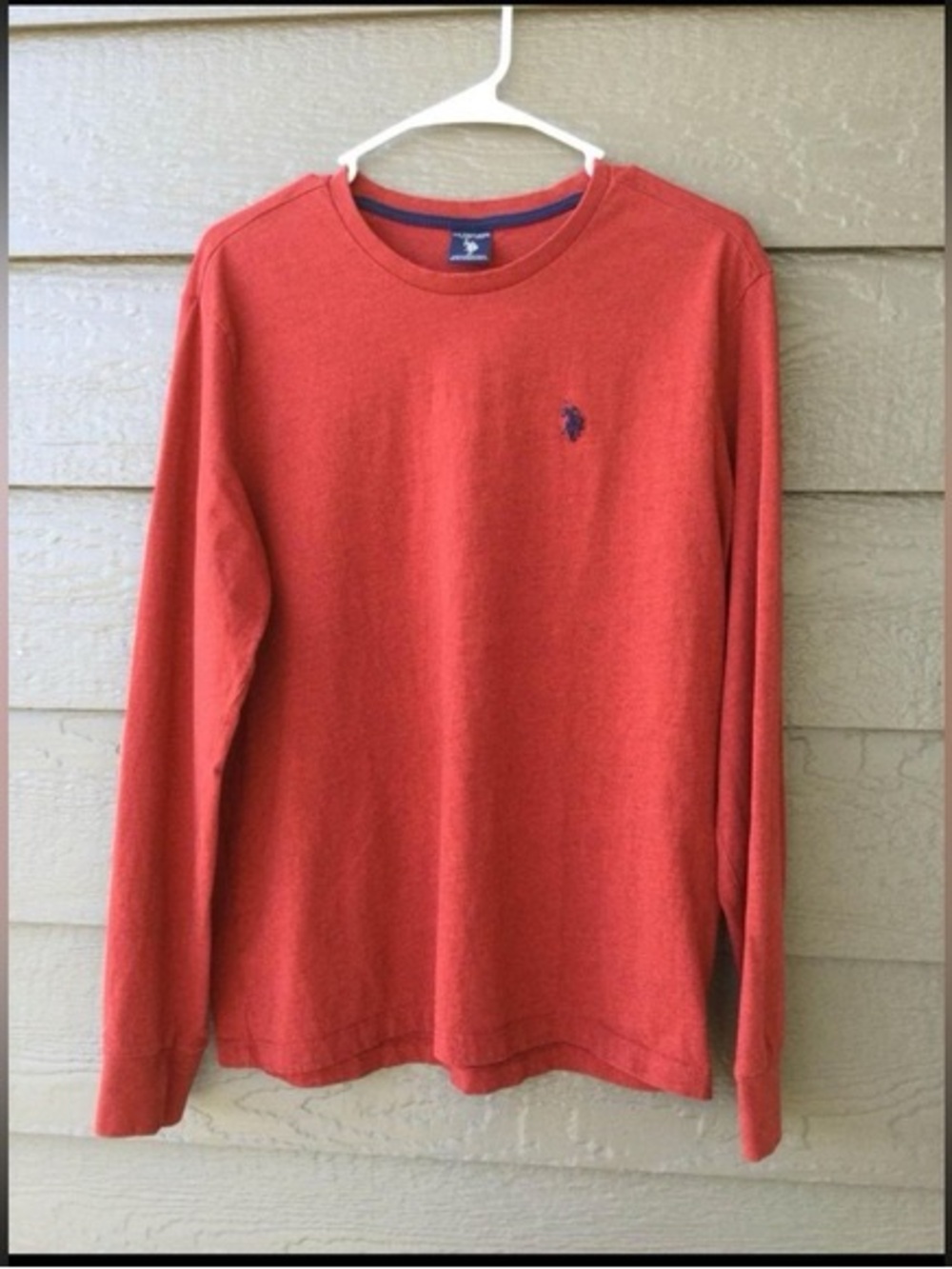 US Polo Association Tee Long Sleeve Men’s Size 2XL Red